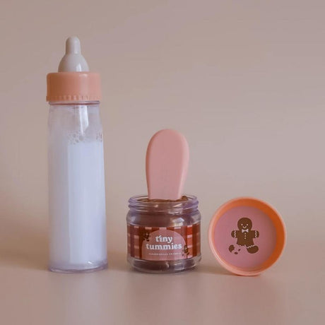 Biberon & petit pot spécial pain d'épices pour poupée