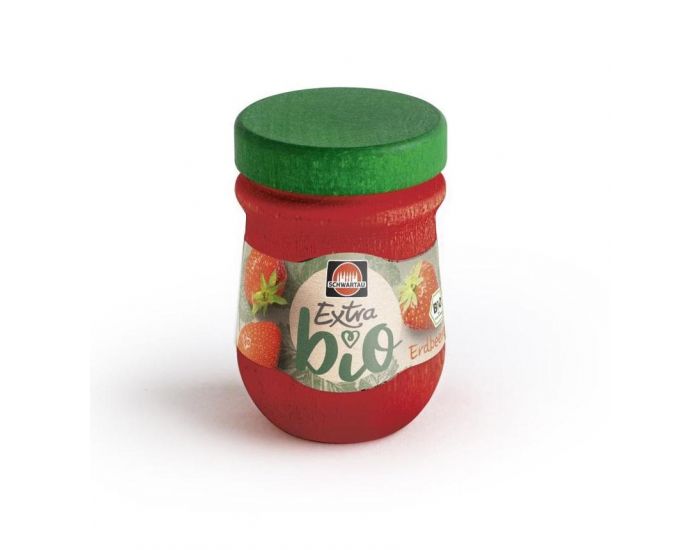 Confiture de fraise pour dinette en bois