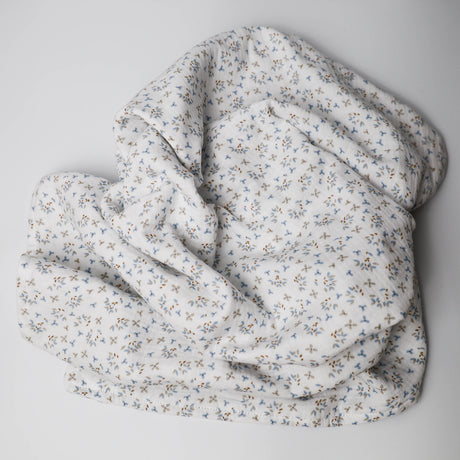 Couverture été ailette bleu