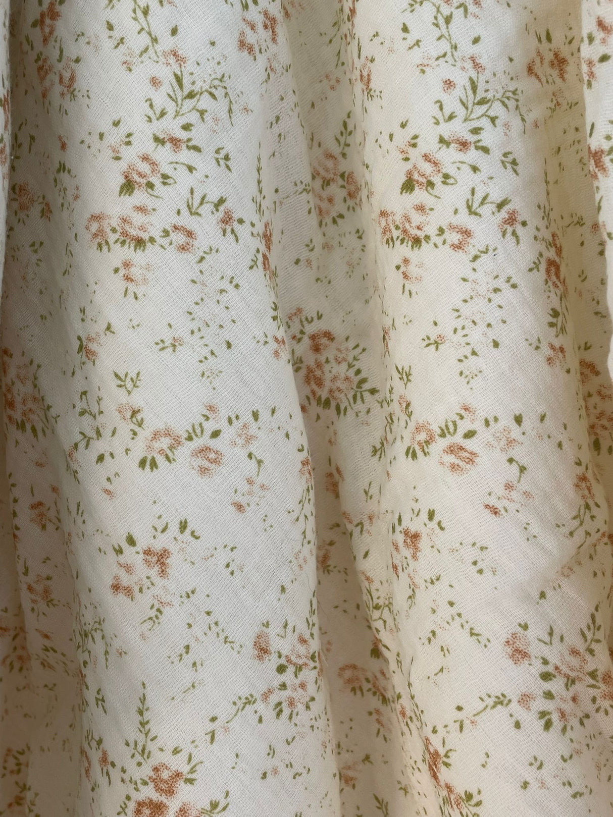 Couverture bébé fleurette