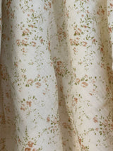Couverture bébé fleurette