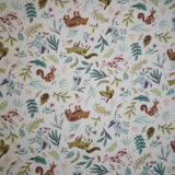 Couverture hiver animaux de la forêt