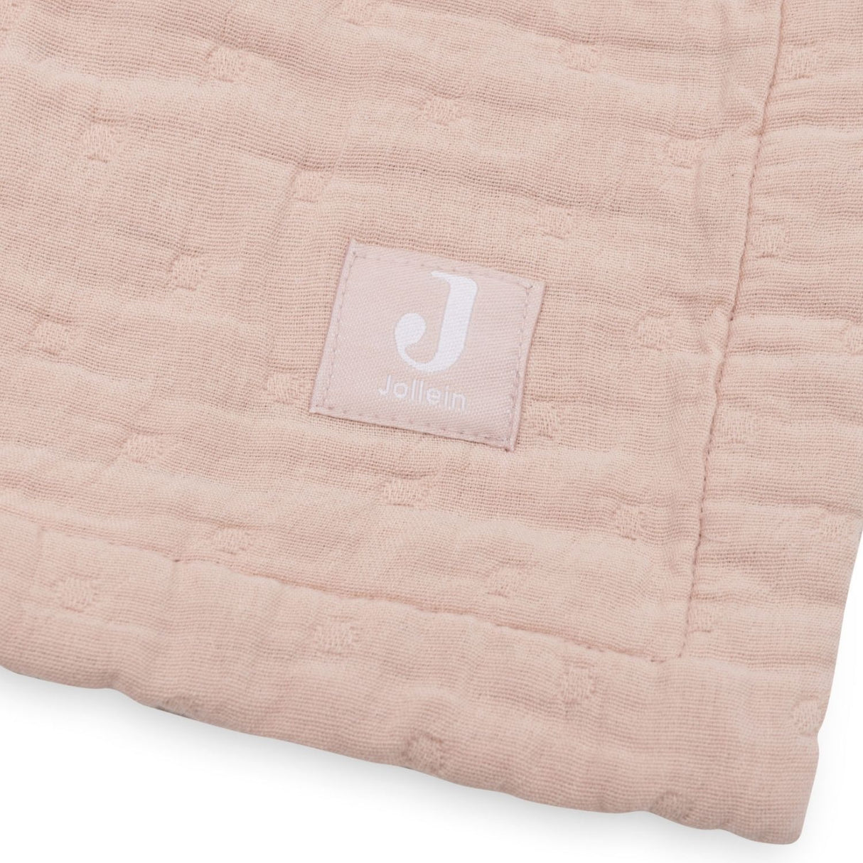 Couverture été gaze de coton Jacquart Wild Rose