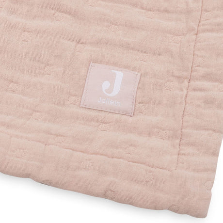 Couverture été gaze de coton Jacquart Wild Rose