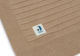 Couverture bébé tricot coton bio Biscuit