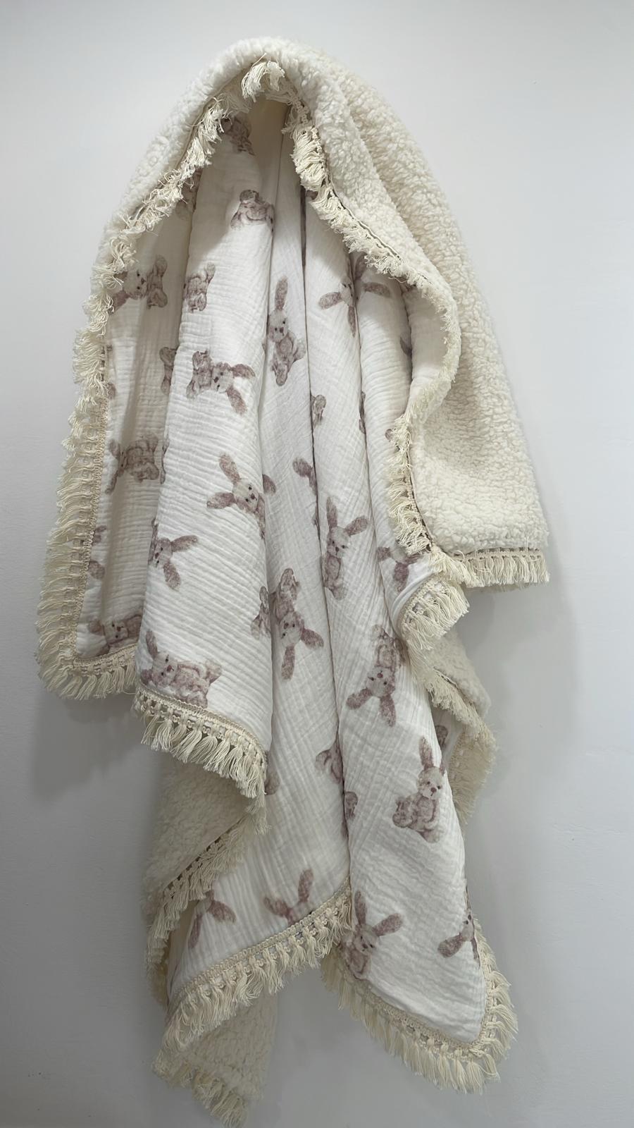Couverture petits lapins XL