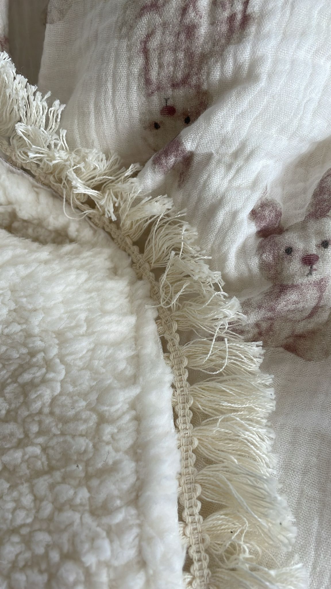 Couverture petits lapins XL