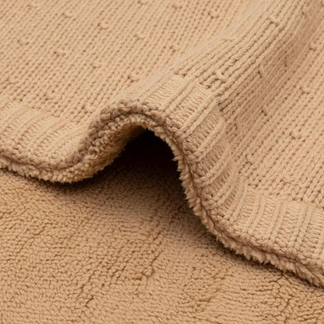 Couverture bébé doublée pilou Sprinkle Knit - Hazel