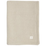 Couverture bébé doublée pilou Sprinkle Knit - Sand