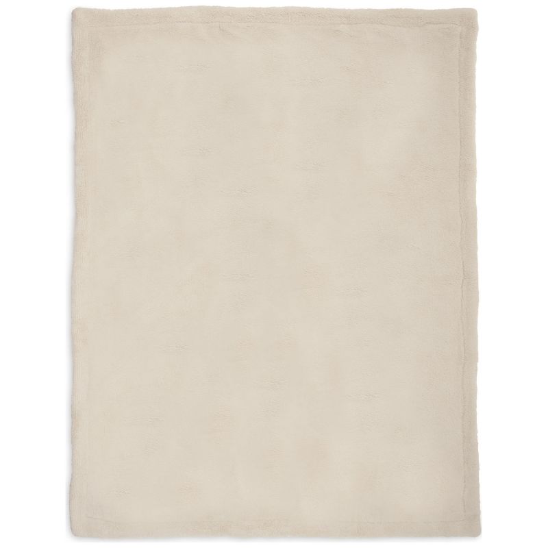 Couverture bébé doublée pilou Sprinkle Knit - Sand