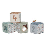 Lot de 4 cubes doux - Forest Friends