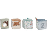 Lot de 4 cubes doux - Forest Friends