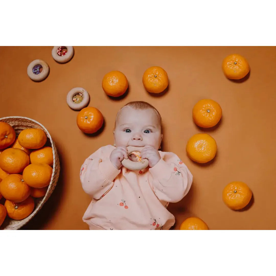 Donut sensoriel orange