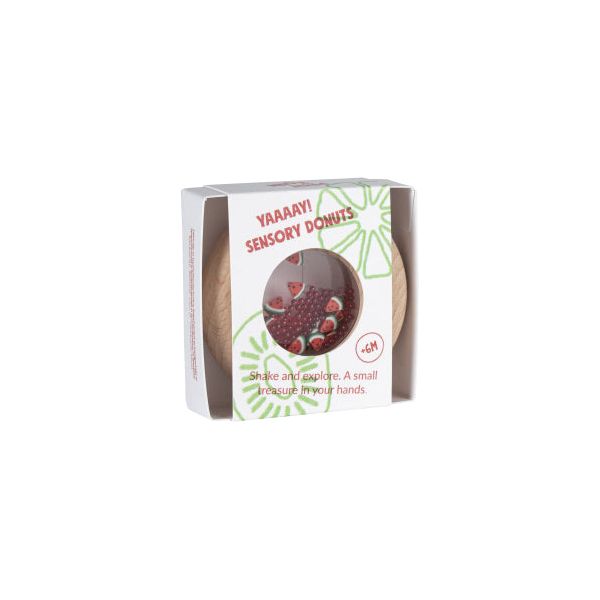 Donut sensoriel pastèque