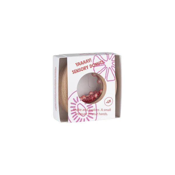Donut sensoriel tomate