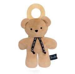 Doudou ours dorlotin pain d'épice beige