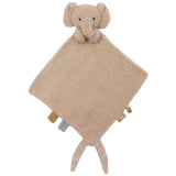 Doudou plat attache tétine éléphant Suki