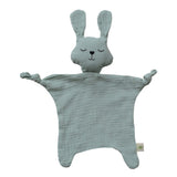 Doudou plat coton bio lapin