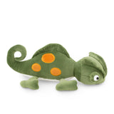 Peluche caméléon vert