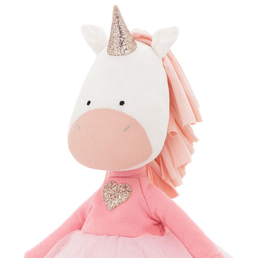 Peluche Daphné la licorne
