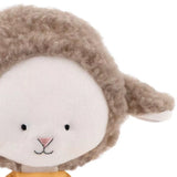 Peluche Zoé la brebis, robe jaune