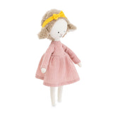 Peluche Zoé la brebis, robe rose