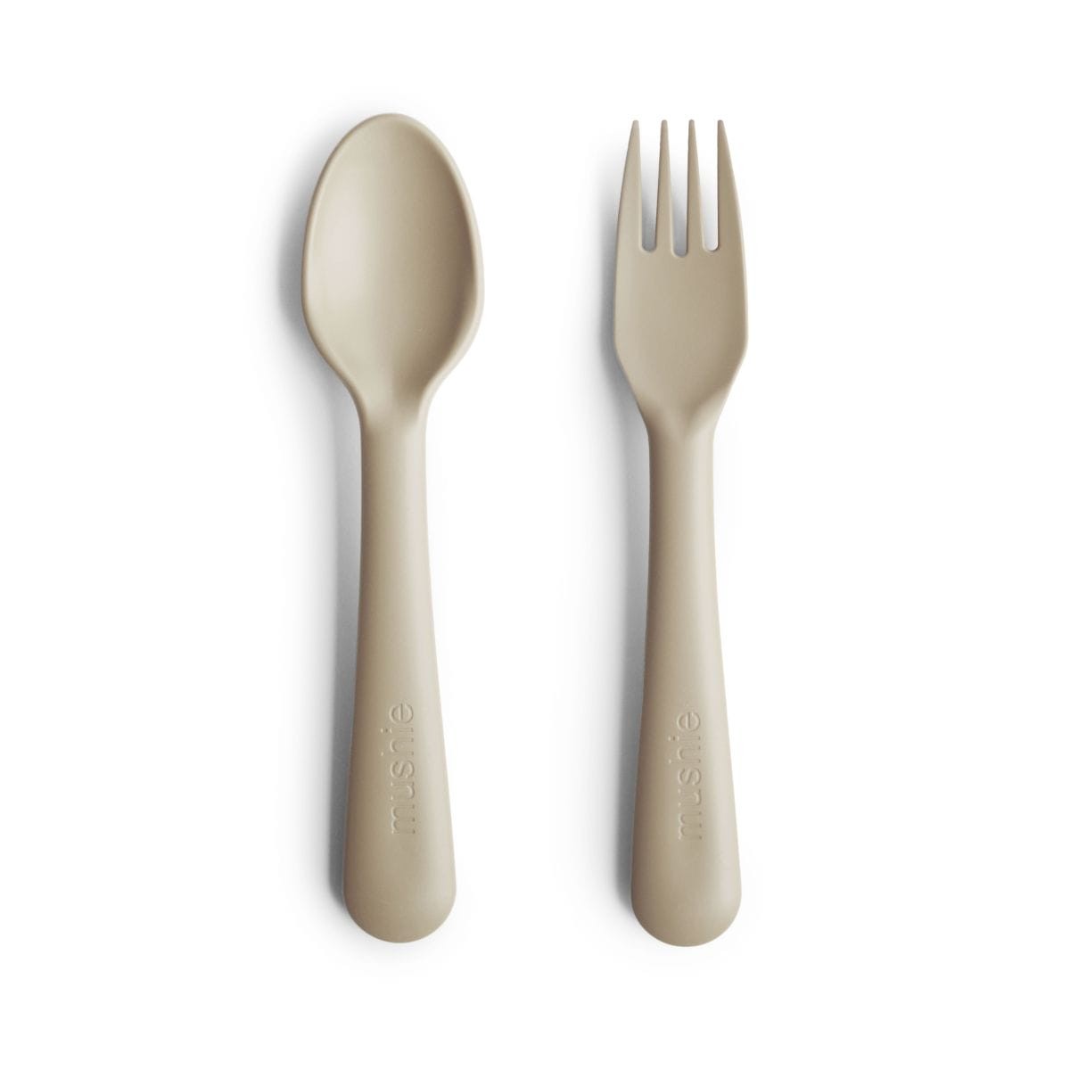 Ensemble fourchette et cuillère Vanilla Mushie