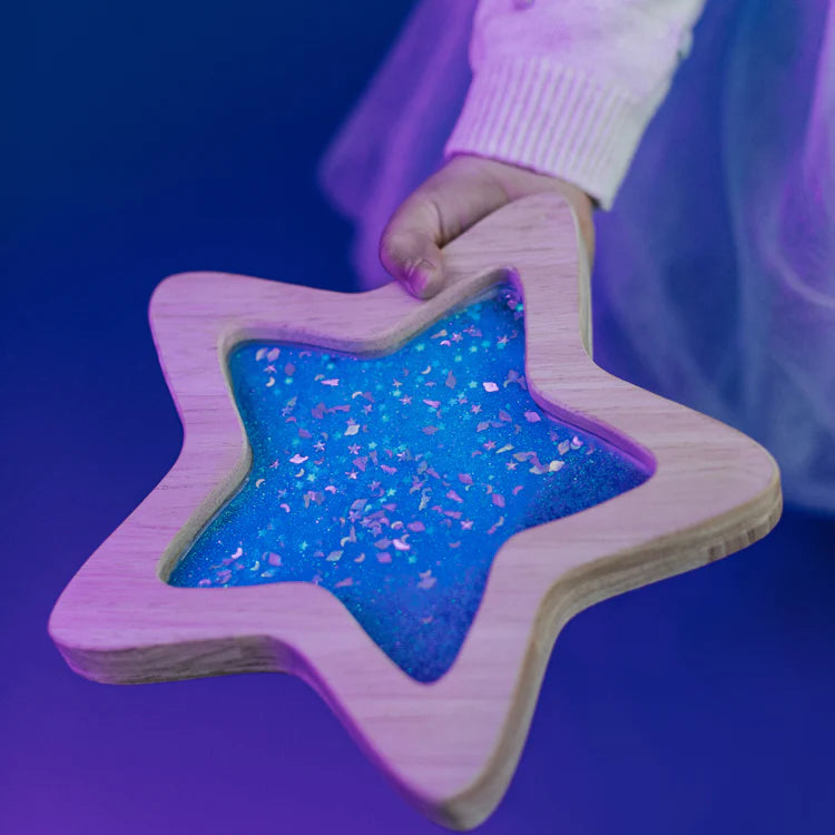 Etoile sensorielle bleu Flow Star Orionis - Petit Boum