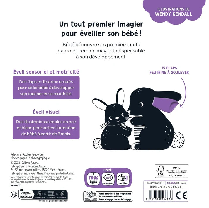 Lives mes premiers flaps - Mes premiers mots