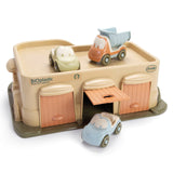 Garage à voitures en bioplastique