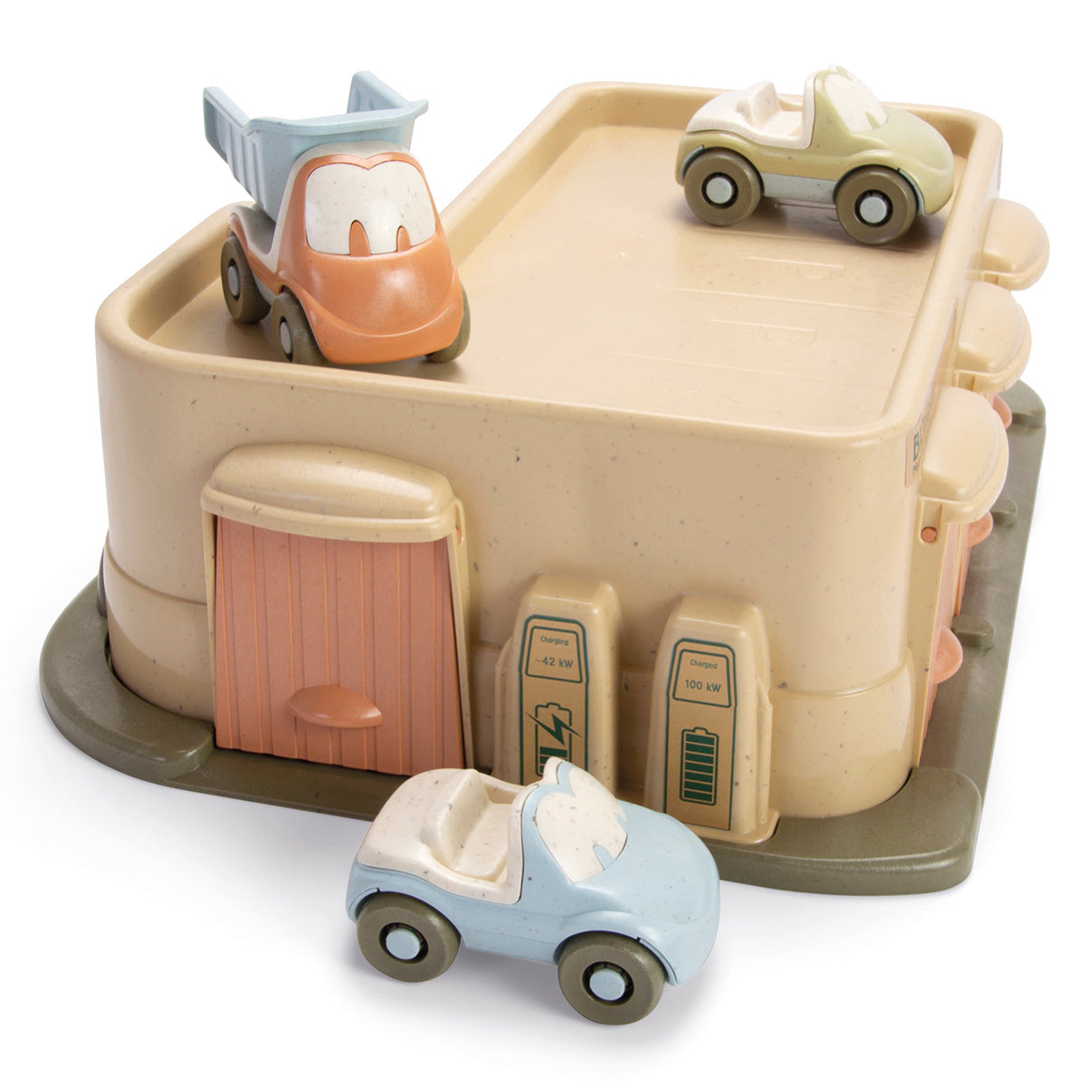 Garage à voitures en bioplastique