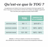 Gigoteuse hiver manches amovible Teddy Bear