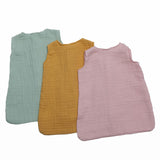 Gigoteuse poupée gaze de coton vert