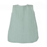 Gigoteuse poupée gaze de coton vert