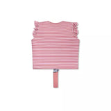 Gilet de natation rayures roses 1 - 2 ans