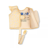 Gilet de natation fleurs jaune 1 - 2 ans