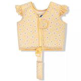 Gilet de natation fleurs jaune 1 - 2 ans