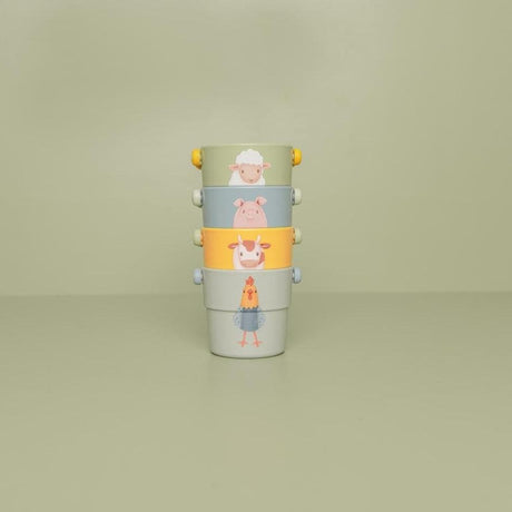 Gobelets de bain Little Farm