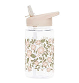 Gourde fleurs rose