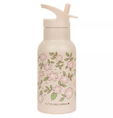 Gourde isotherme fleurs roses