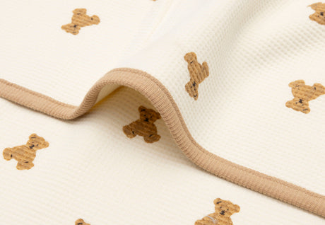 Grande couverture légère mini ourson teddy bear