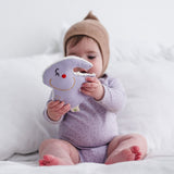Hochet doudou éléphant en coton bio