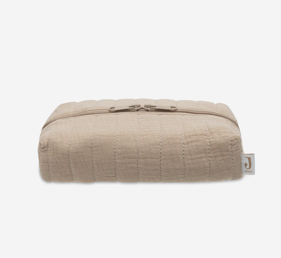 Pochette pour lingettes - Biscuit