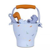 Ensemble de jeux de plage dinosaures