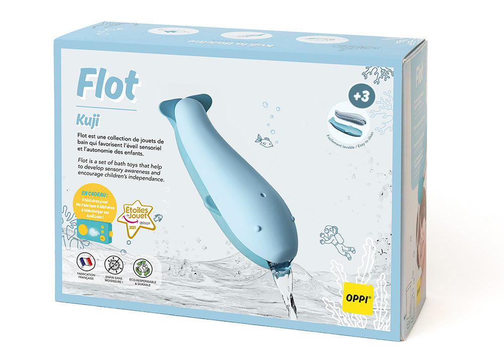 Jouet de bain Kugi la baleine - Gamme Flot