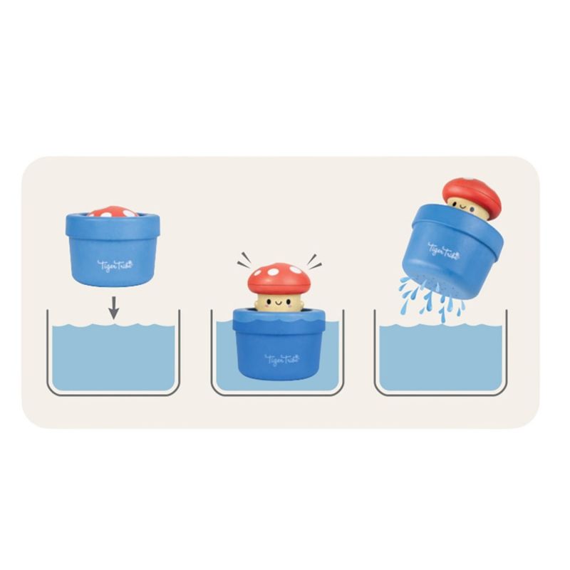 Jouet de bain champignon pop up