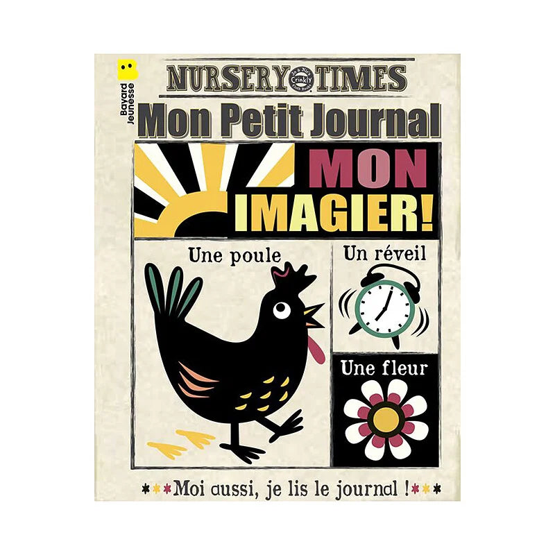 La gazette "Mon journal en tissus Mon imagier"