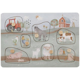 Puzzle sonore en Bois Animaux de la ferme