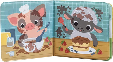 Livre de bain animaux de la ferme à nettoyer