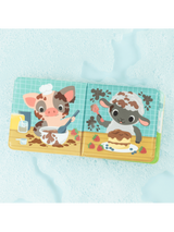 Livre de bain animaux de la ferme à nettoyer